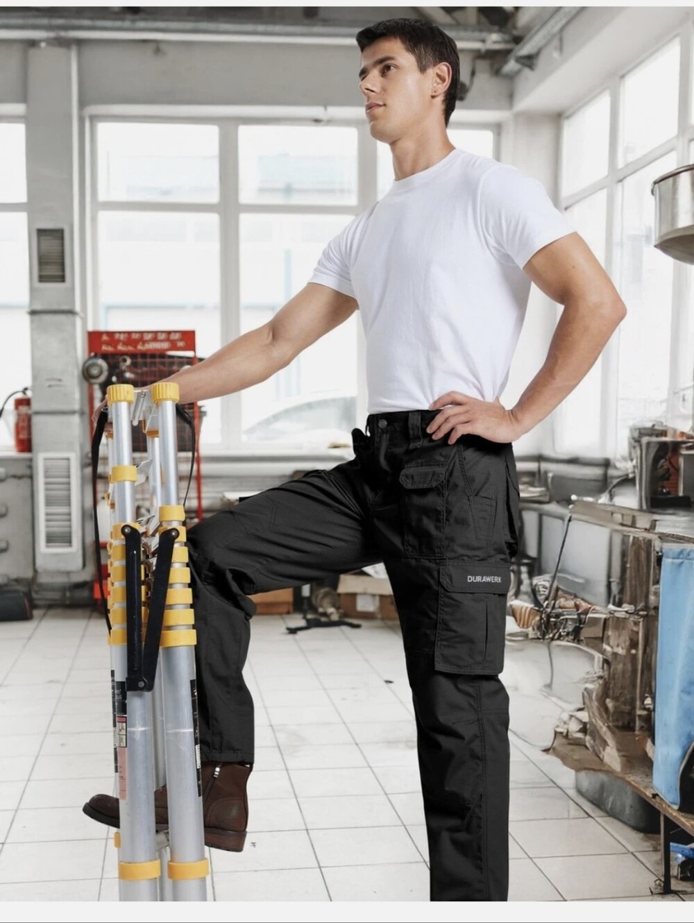 NWT DURAWERK Mens Cargo Work Pants